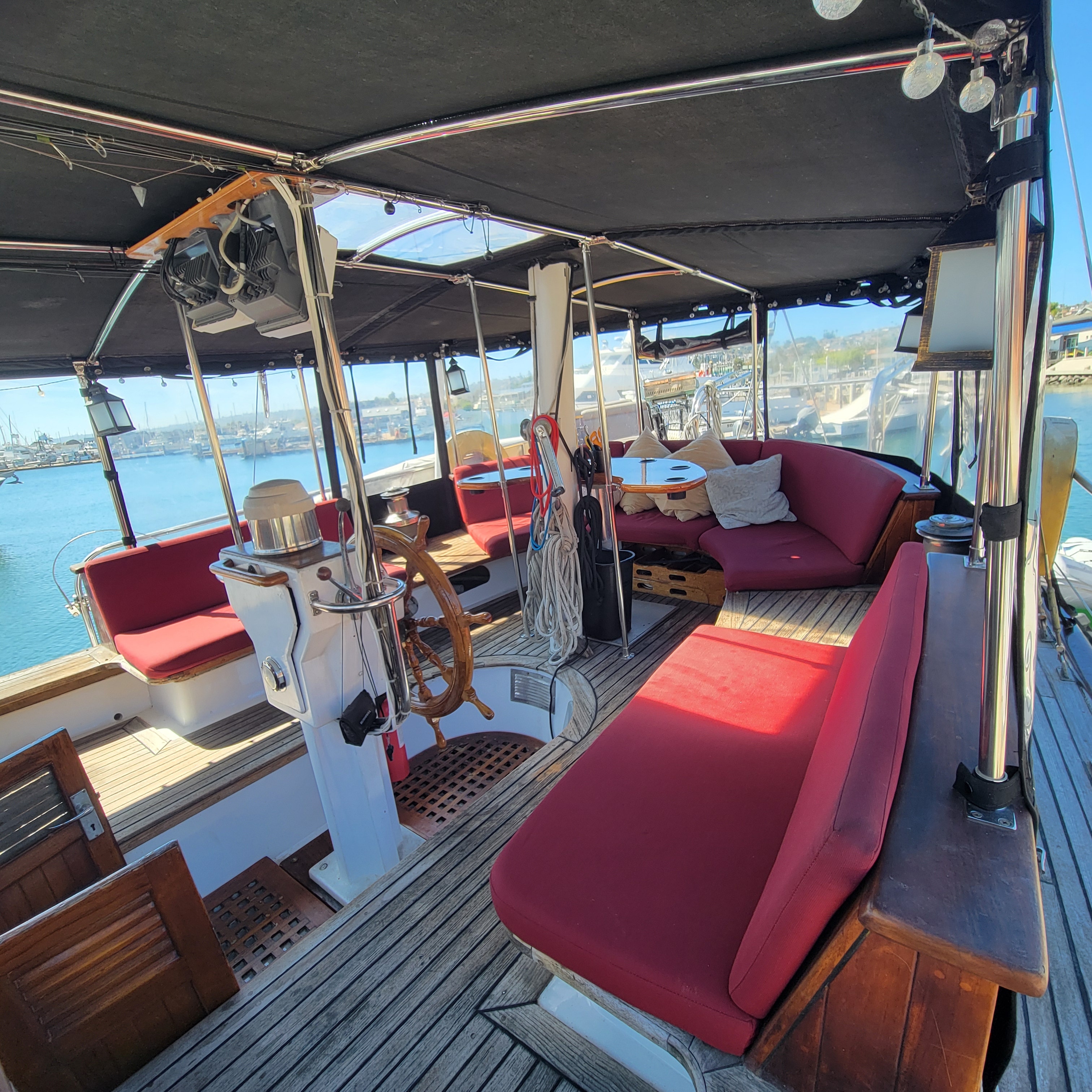 Deep Covered Cockpit