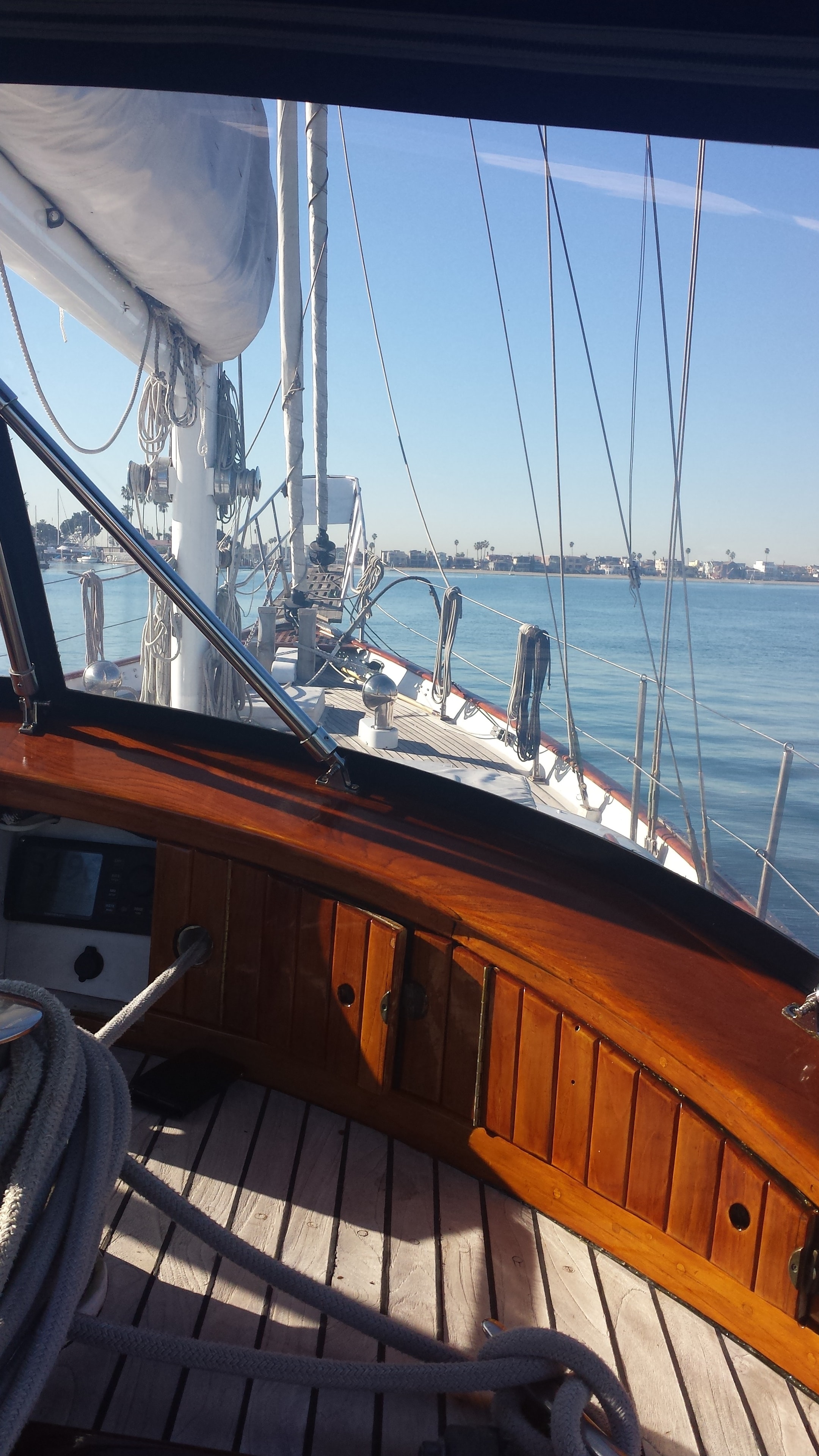 View Forward from Cockpit