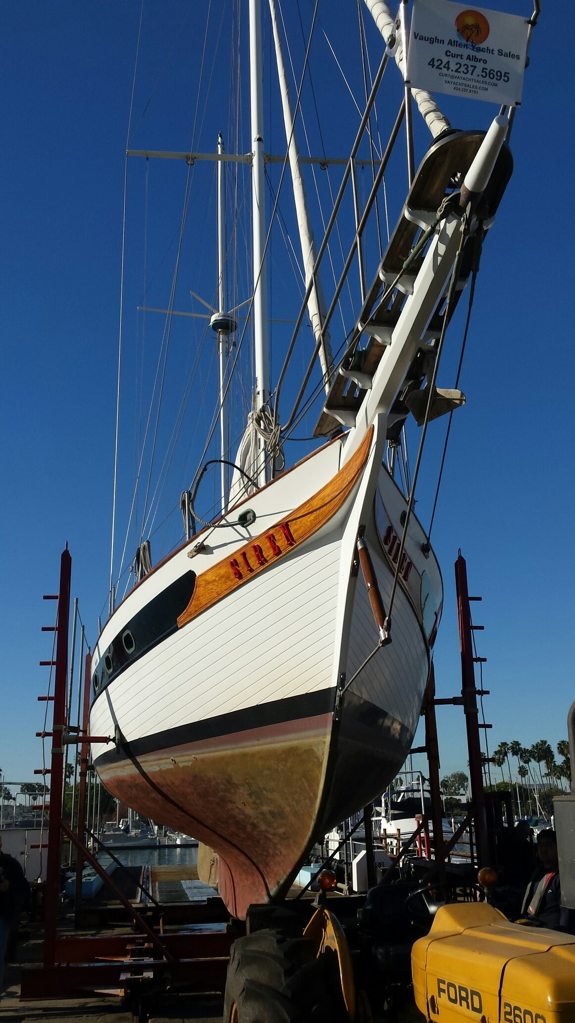 Calypso Dry Dock — Bow Shot
